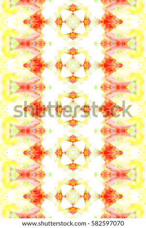 Colorful artistic vertical pattern for textile, ceramic tiles and backgrounds