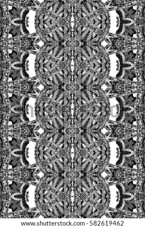 Rectangle black and white vertical pattern for textile, design and backgrounds