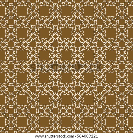 Ethnic geometric pattern. Seamless raster copy illustration. for prints, textile, decor, fabric, wallpaper