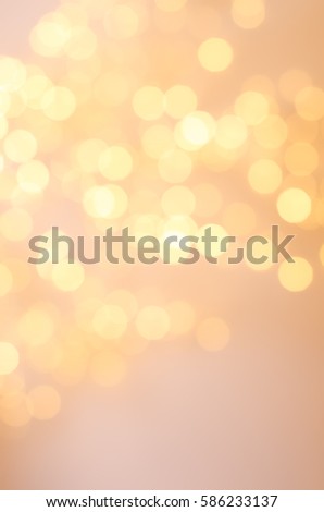 Festive background with bokeh lights. Christmas and New year.
