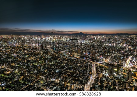 Tokyo nightscape