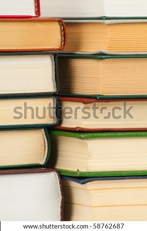 Book heap background