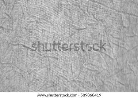Wrinkled gray fabric texture
