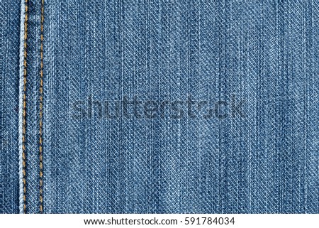 Blue denim jean texture