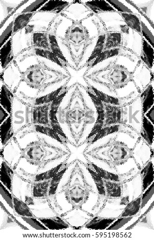 Black and white pattern for textile, backgrounds, tiles and design