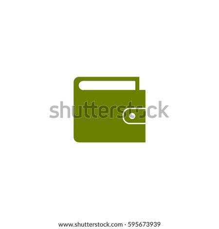 wallet icon vector
