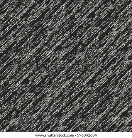 Abstract diagonal irregular strokes textured background. Seamless pattern.