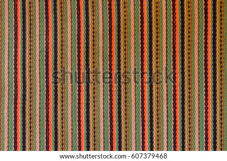 Texture carpeting multi-colored, fabric.