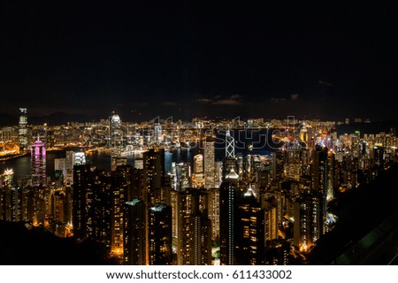 Hong Kong night View