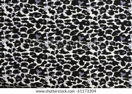 Texture of Leopardskin Pattern fabric background
