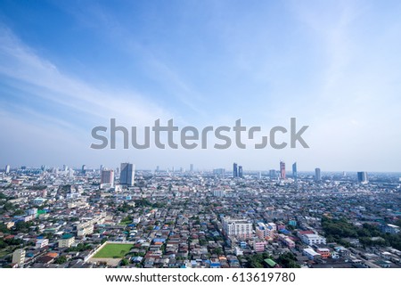 Bangkok cityscape skyline