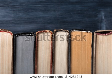 Old books background.