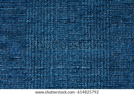 Close-up Blue cotton background and textured