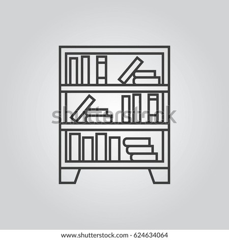 book shelf icon