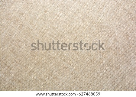 The texture of the natural linen background