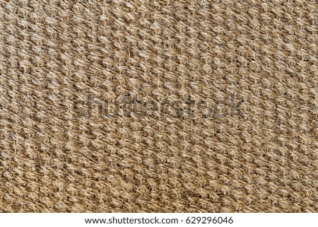 background and texture concept - natural sisal matting surface