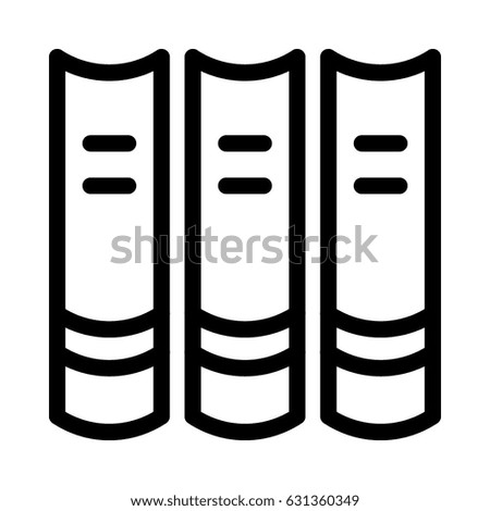 books Vector Line Icon