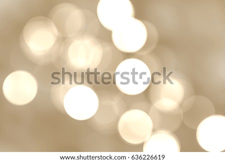 abstract brown bokeh circles with particles. illustration beautiful.