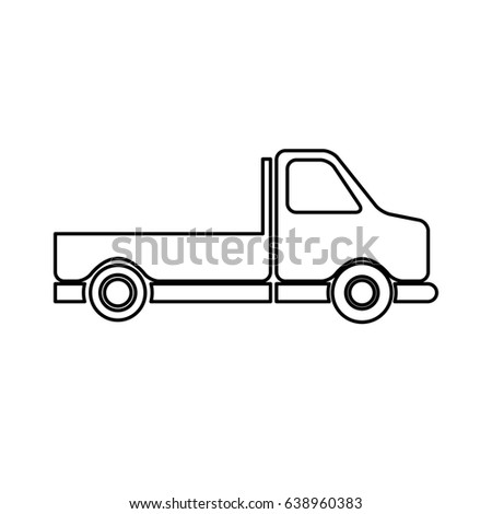 pick-up truck classic truck cargo transport line