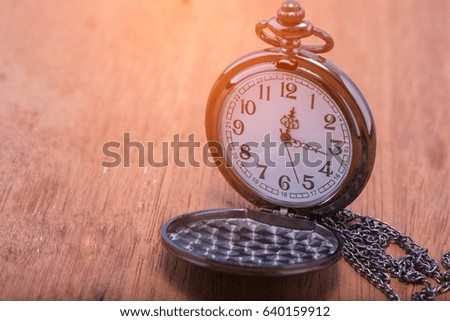 alarm clock with retro colored