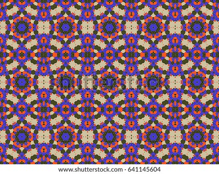 finishing of decorative stained glass in the Oriental style. The options of patterns for the walls. geometric ornament. Decorative mosaic texture. abstract background. mosaic patterns