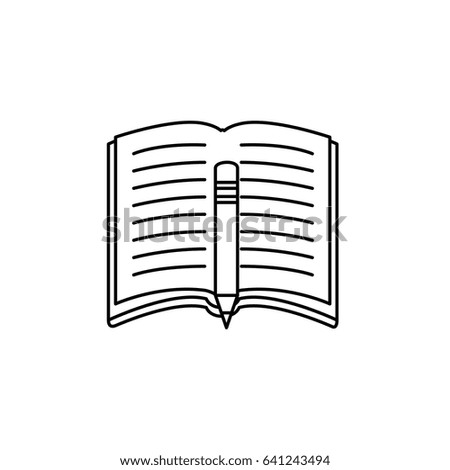 Book open symbol