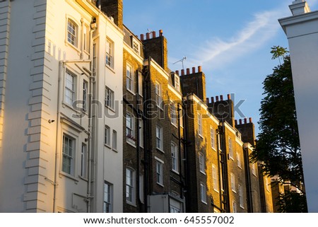 British style building, South Kensington, London