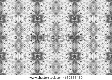 Seamless black and white symmetrical rectangle horizontal pattern for textile, ceramic tiles and backgrounds