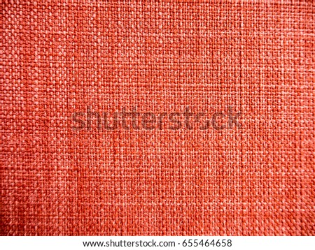 Texture of red fabric or nylon texture.