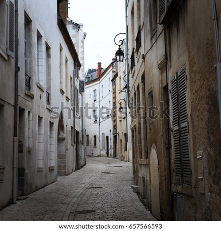 French village street