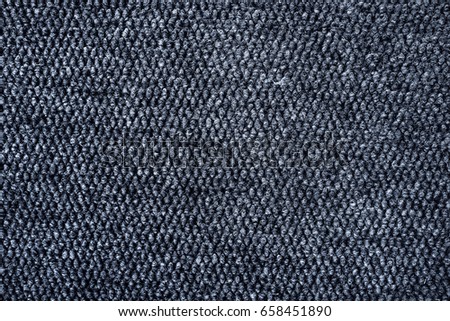 Gray fabric carpet texture, top view pattern