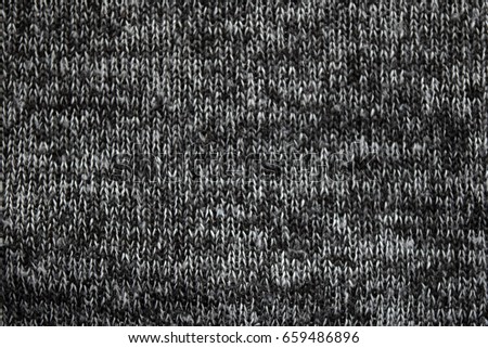 Black, white and gray wool cloth pattern background
