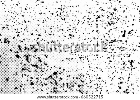 Abstract black and white background. Texture black and white lines, spots, scratches, cracks, blur