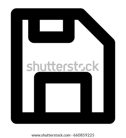Floppy Vector Icon