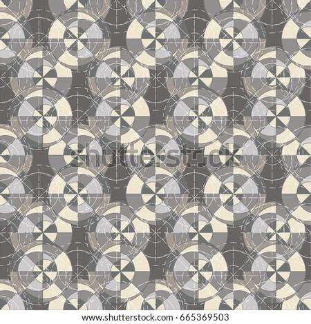 Circle pattern. Geometric simple print. .Can be used for wallpaper, pattern fills, textile, web page background, surface textures, Image for advertising booklets, banners, flyers.