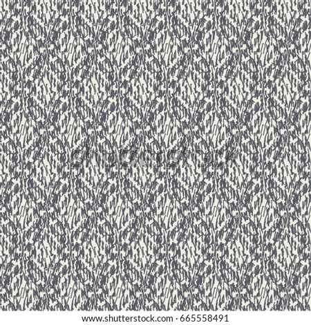 Blue gray carpet with geometric motif. Abstract vector.