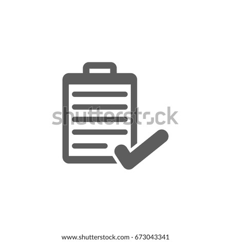 Note board icon in trendy flat style isolated on white background. Symbol for your web site design, logo, app, UI. Vector illustration, EPS