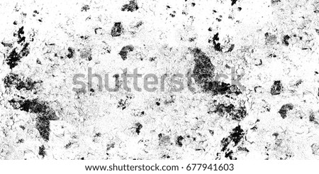 Grunge background of black and white. Abstract vintage texture. Background from cracks, breaks, stains. Grunge cracks, damage, to create the design