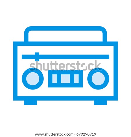 Audio Cassette Icon 