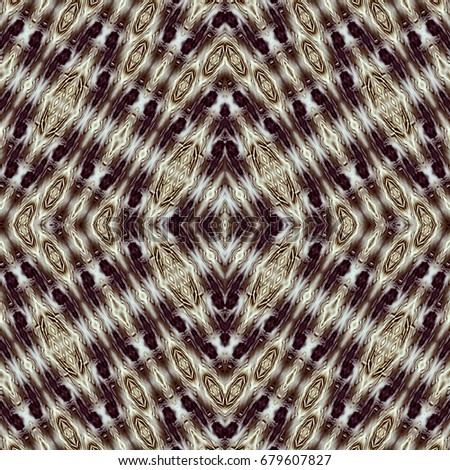Kaleidoscopic abstract background. Seamless pattern.