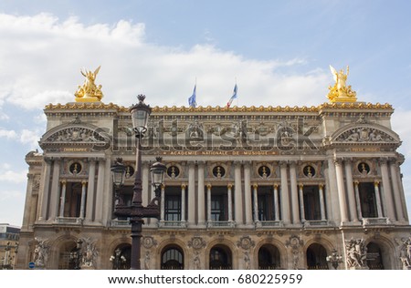 Opera or Palace Garnier, Paris