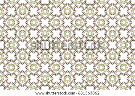 Colorful seamless ornament for textile, design and backgrounds