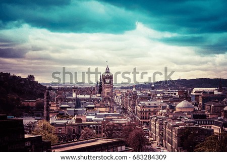 Edinburgh City View, Scotland