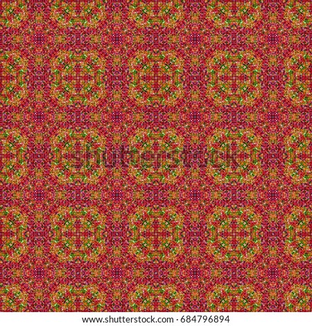 Abstract ruffled seamless pattern - artistic background