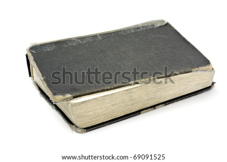 book isolated on the white