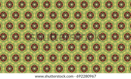 Beautiful illustration of pattern.