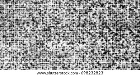Halftone black and white. Abstract monochrome texture
