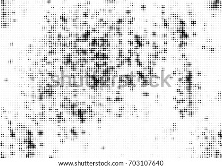 Abstract halftone texture. Grunge background of black and white in the style of the undertones. Texture halftone print of design
