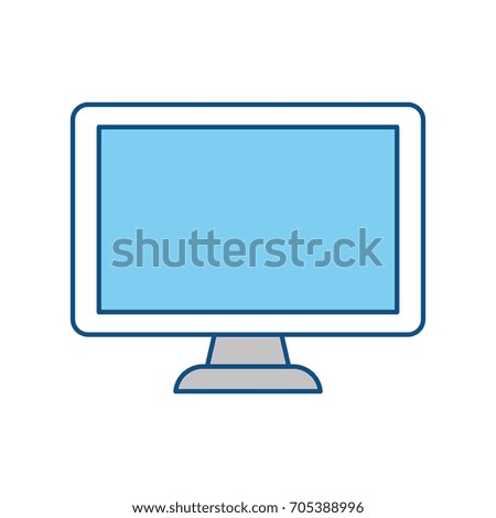 Computer screen symbol
