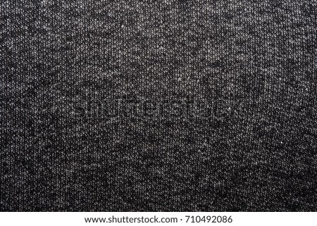 Texture knitted grey fabric